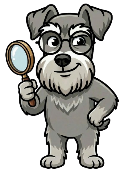 Poppy the Schnauzer mascot